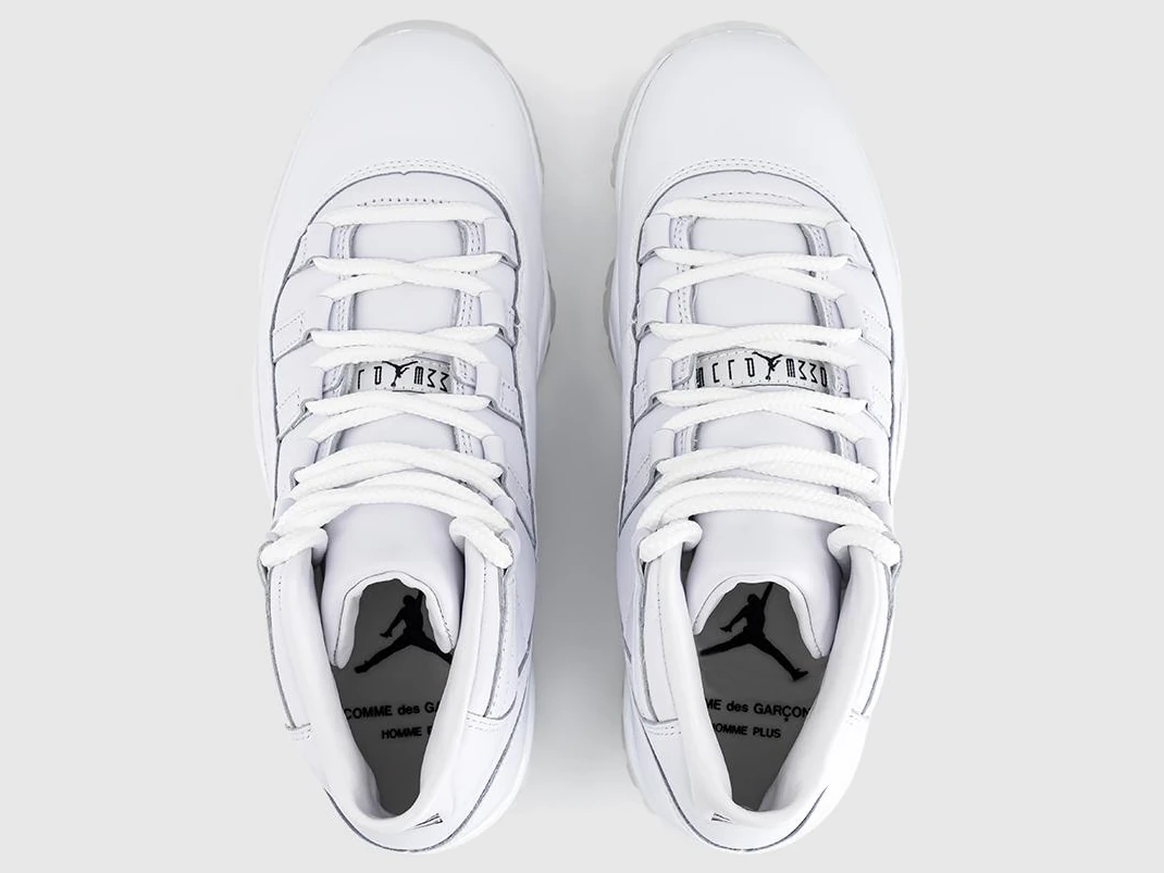 Comme des Garçons
Homme Plus x Air Jordan 11
'White' — IV7639-100