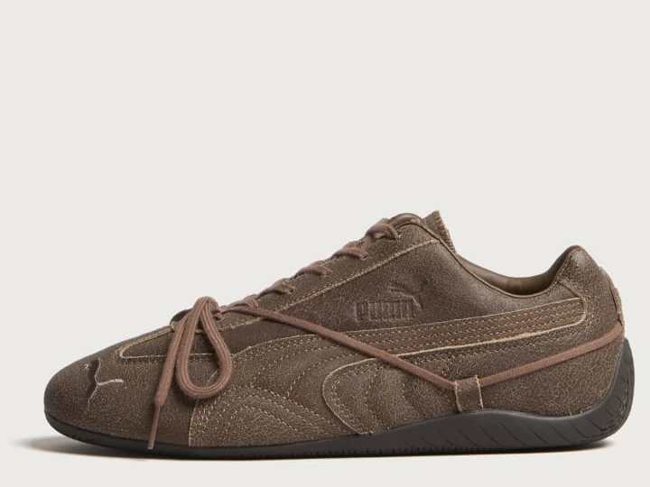 Puma x ROSÉ Speedcat VTG
Haute Coffee / Espresso Brown — 410661-01
