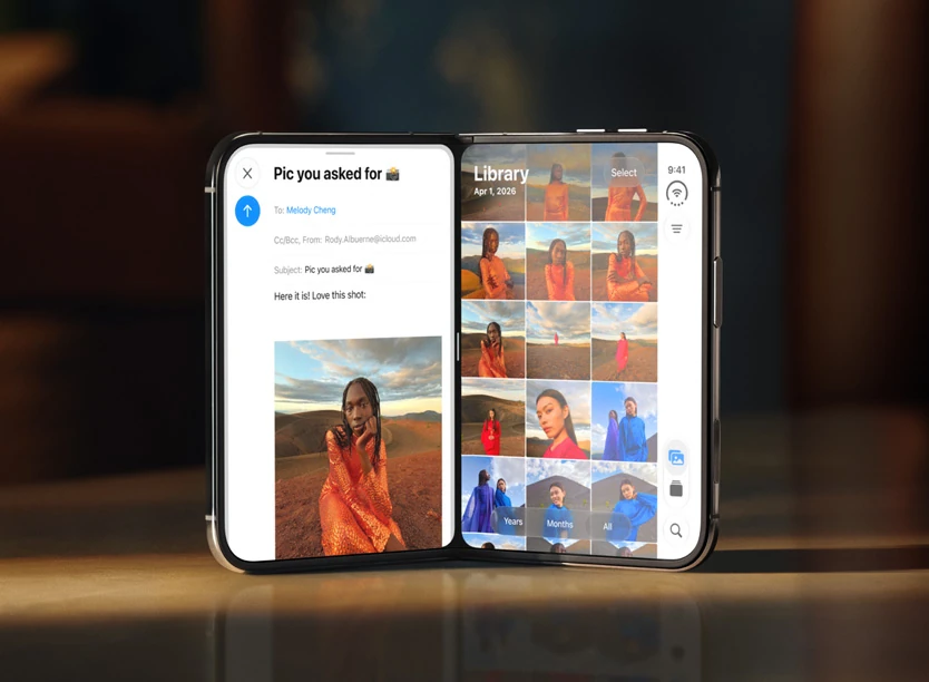 Apple dévoile l’iPhone Duo, son premier iPhone pliable