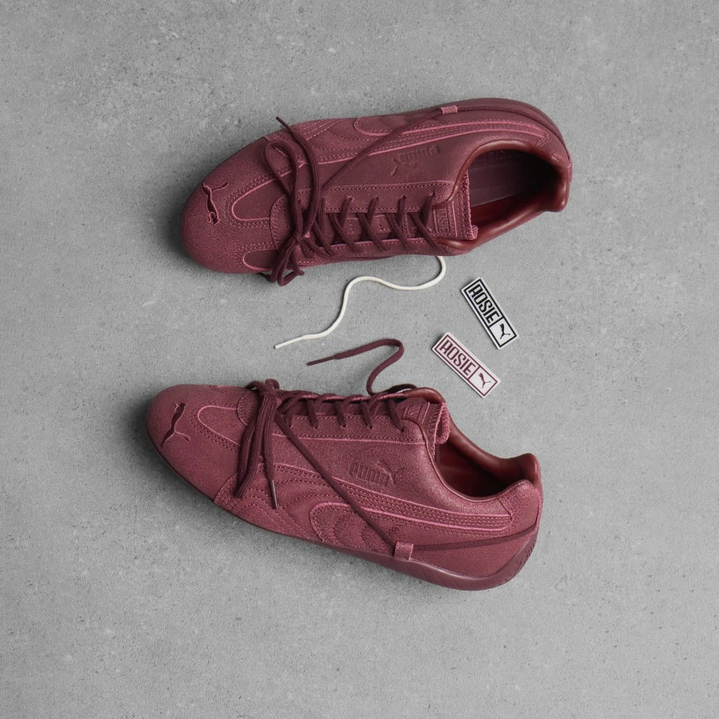 Puma x ROSÉ Speedcat VTG
Burgundy / Aubergine — 410911-01