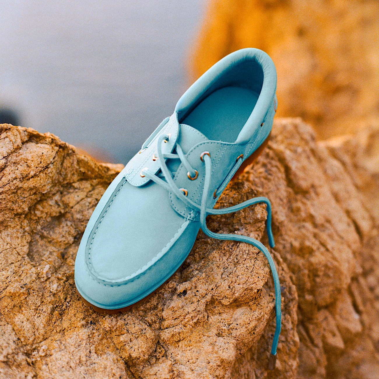 Timberland x Jacquemus Authentic Boat Shoe: The Classic Takes on "Lagoon Blue" Hues — TB0A6G7F04V
