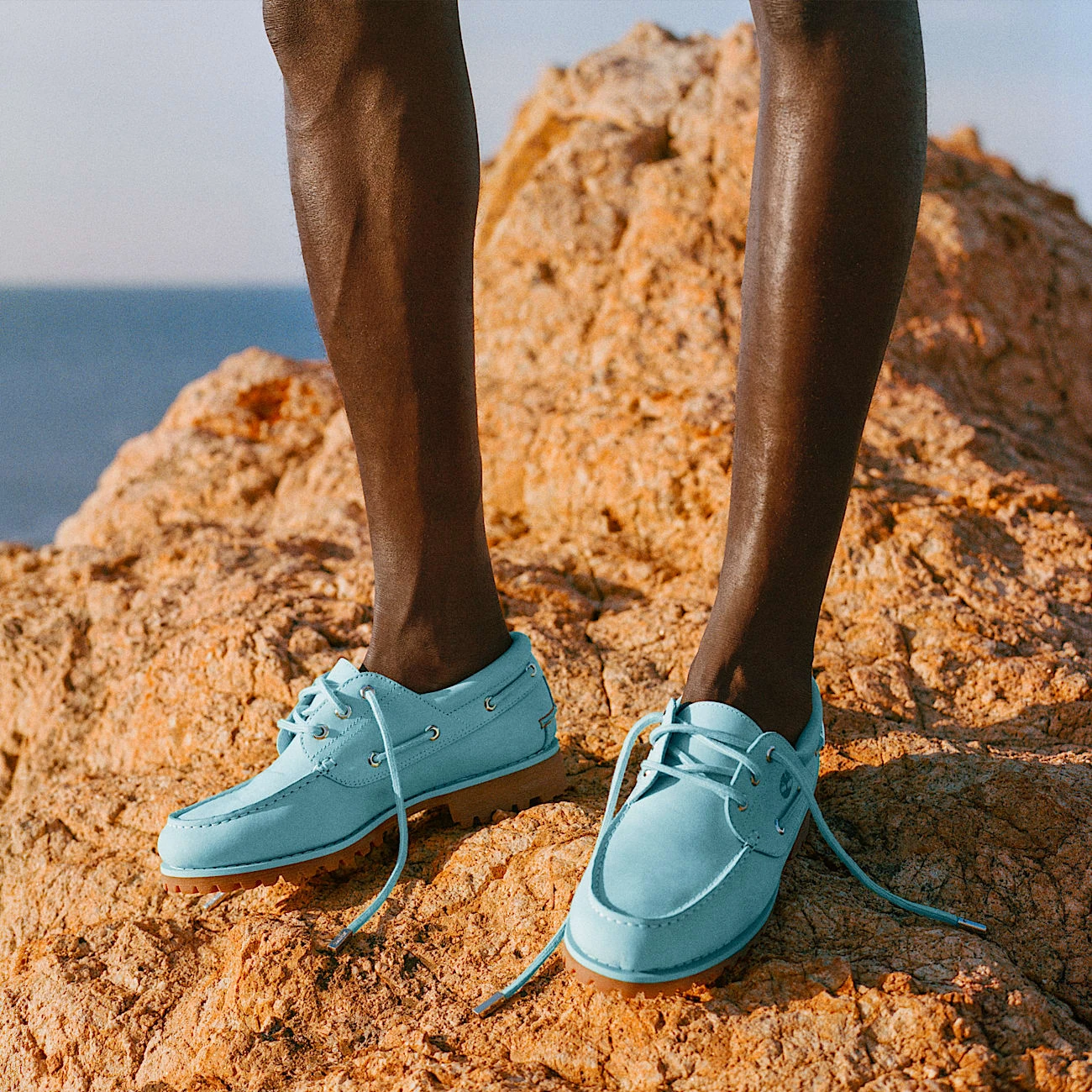 Timberland x Jacquemus Authentic Boat Shoe: The Classic Takes on "Lagoon Blue" Hues — TB0A6G7F04V