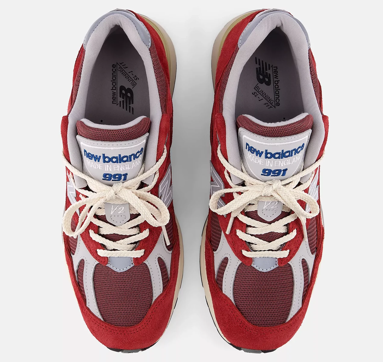 New Balance 991v2
Made in UK
'Karanda Red' — U991RS2