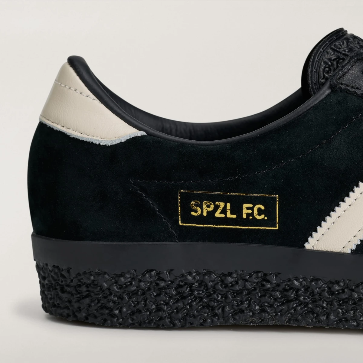 adidas Gazelle
SPZL F.C.
Black / White — HP4248
