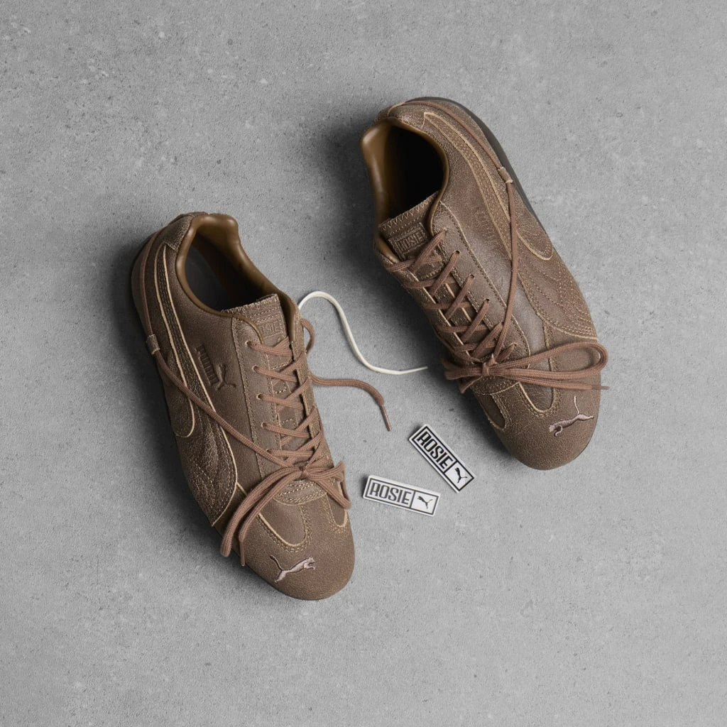 Puma x ROSÉ Speedcat VTG
Haute Coffee / Espresso Brown — 410661-01