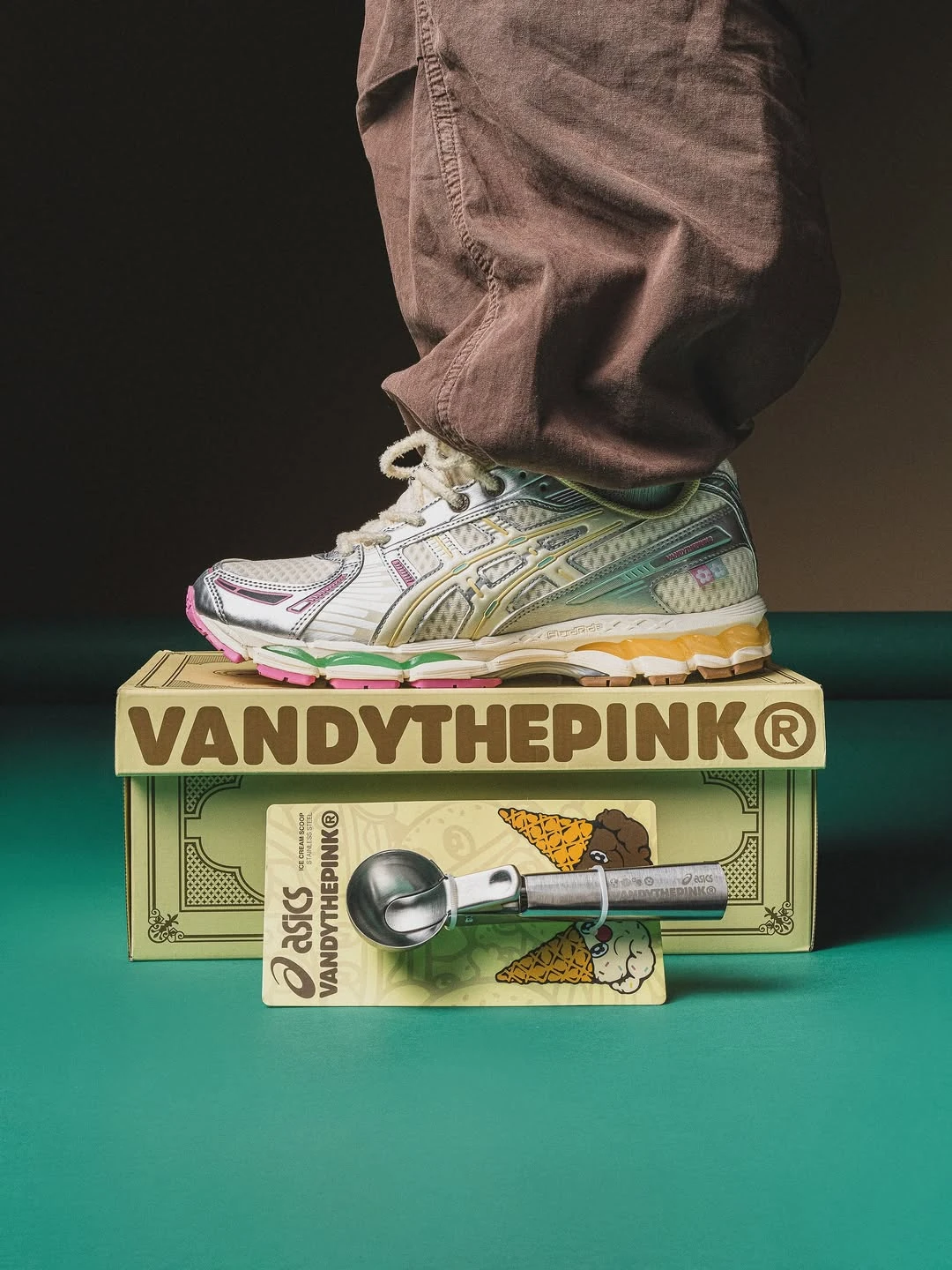 Asics x VANDYTHEPINK GEL-Kayano 12.1: Where Running Heritage Meets Urban Art — 1203B302-100
