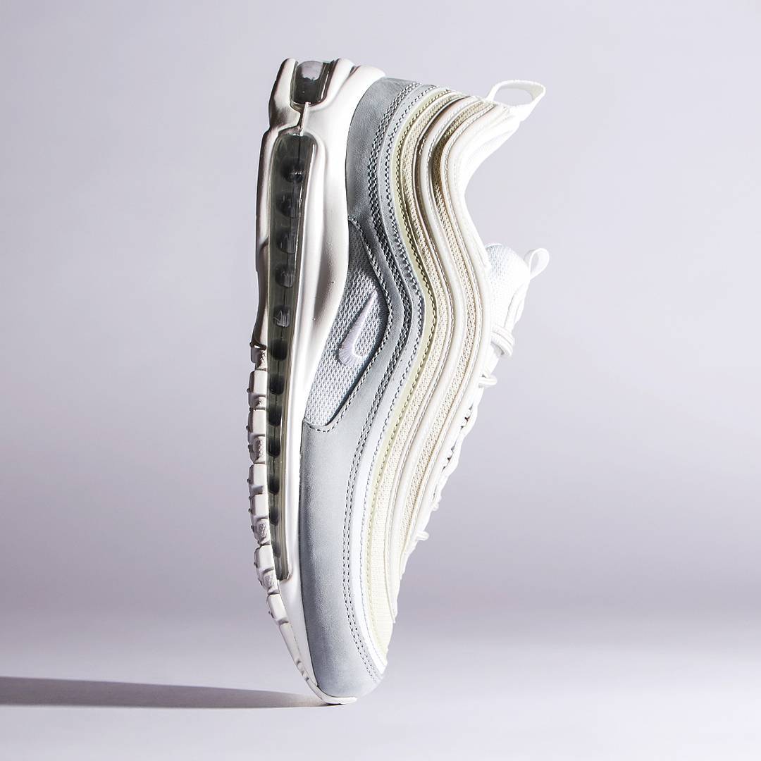 nike air max 97 premium light pumice/summit white