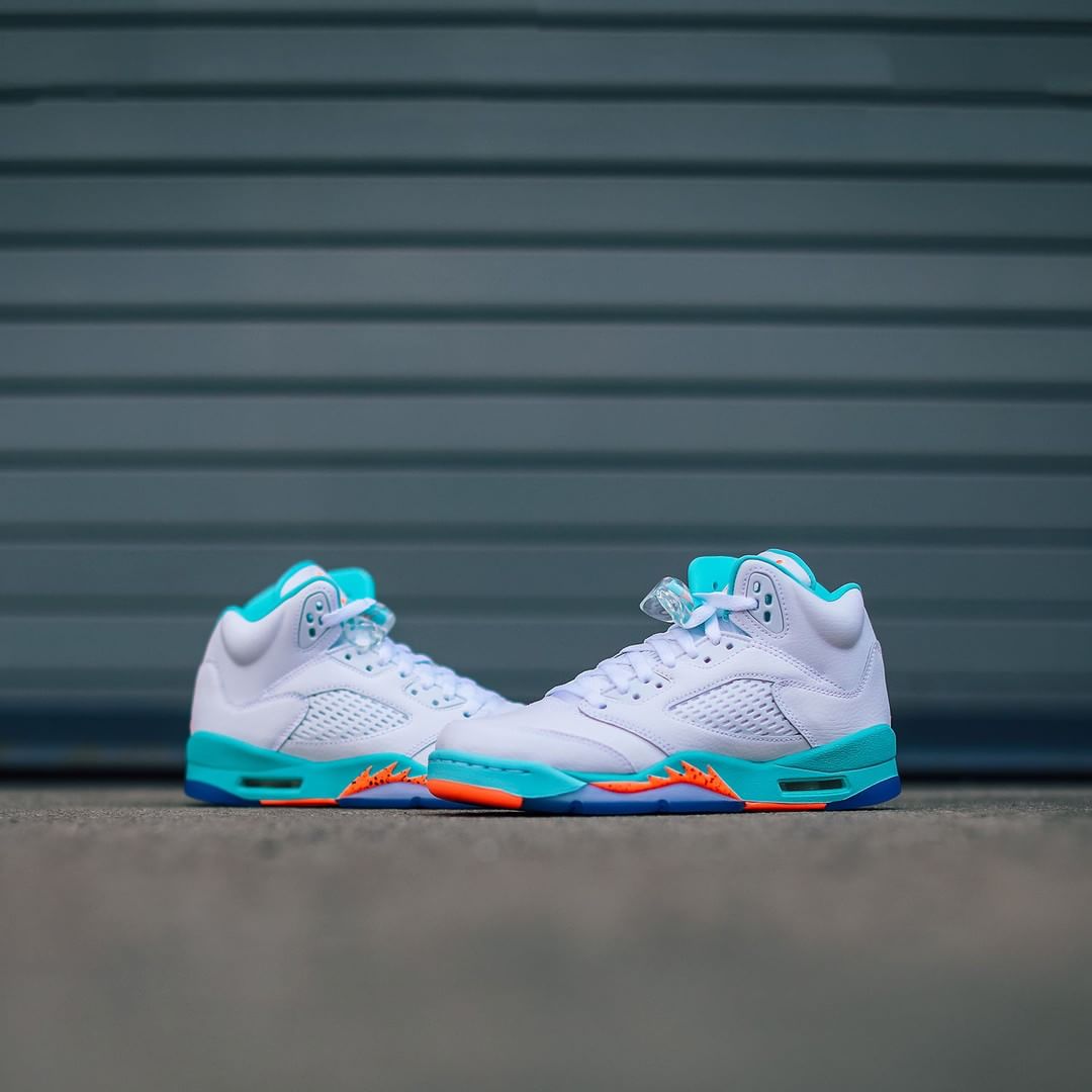 air jordan retro 5 light aqua