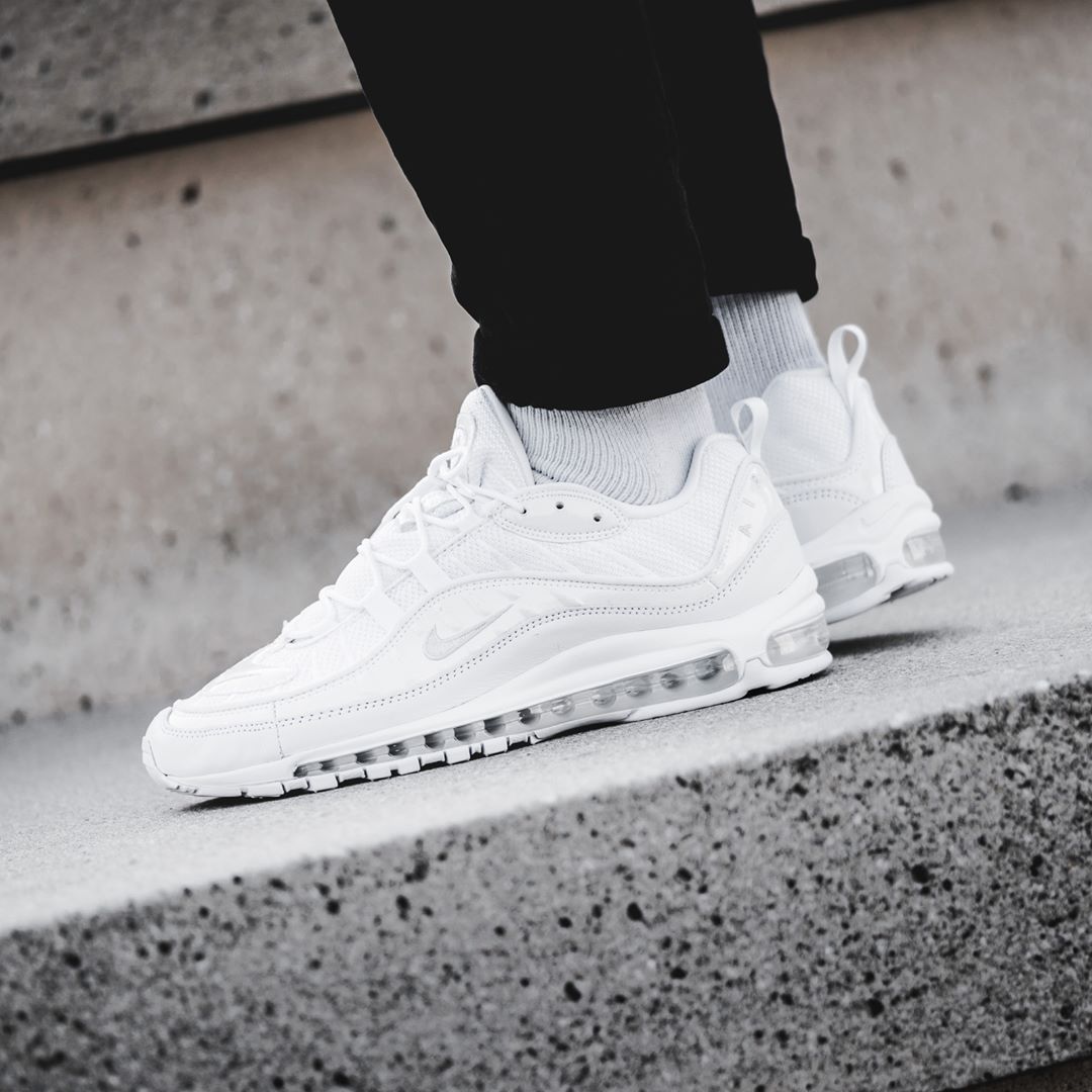 Insidesneakers Nike Air Max 98 White Pure Platinum 106
