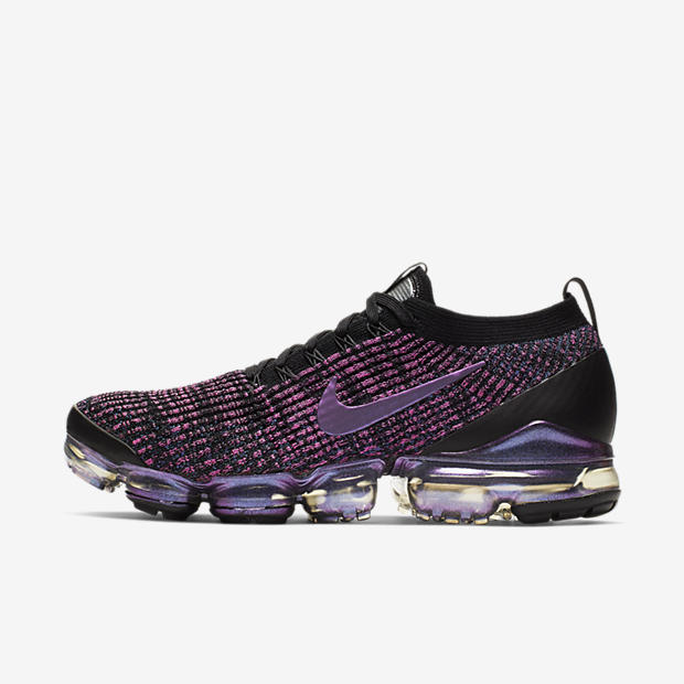vapormax flyknit 3 black purple