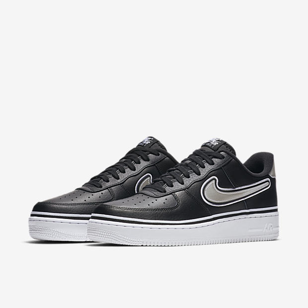 air force 1 low sport nba white black