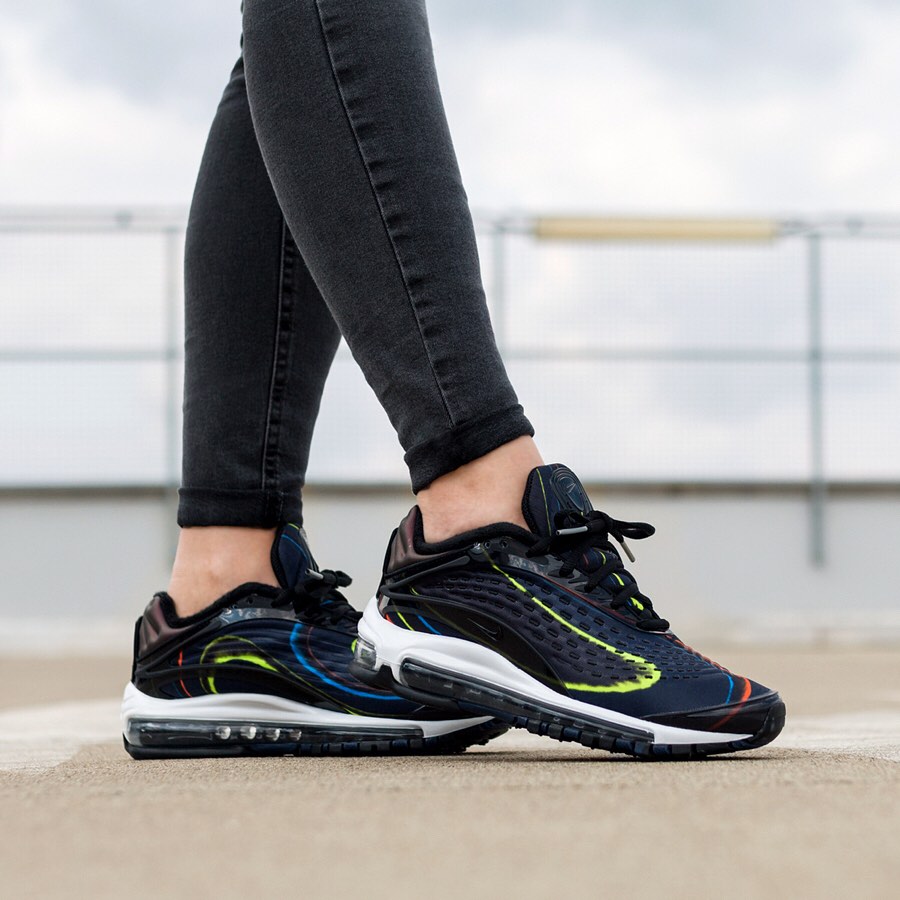 air max deluxe black midnight navy