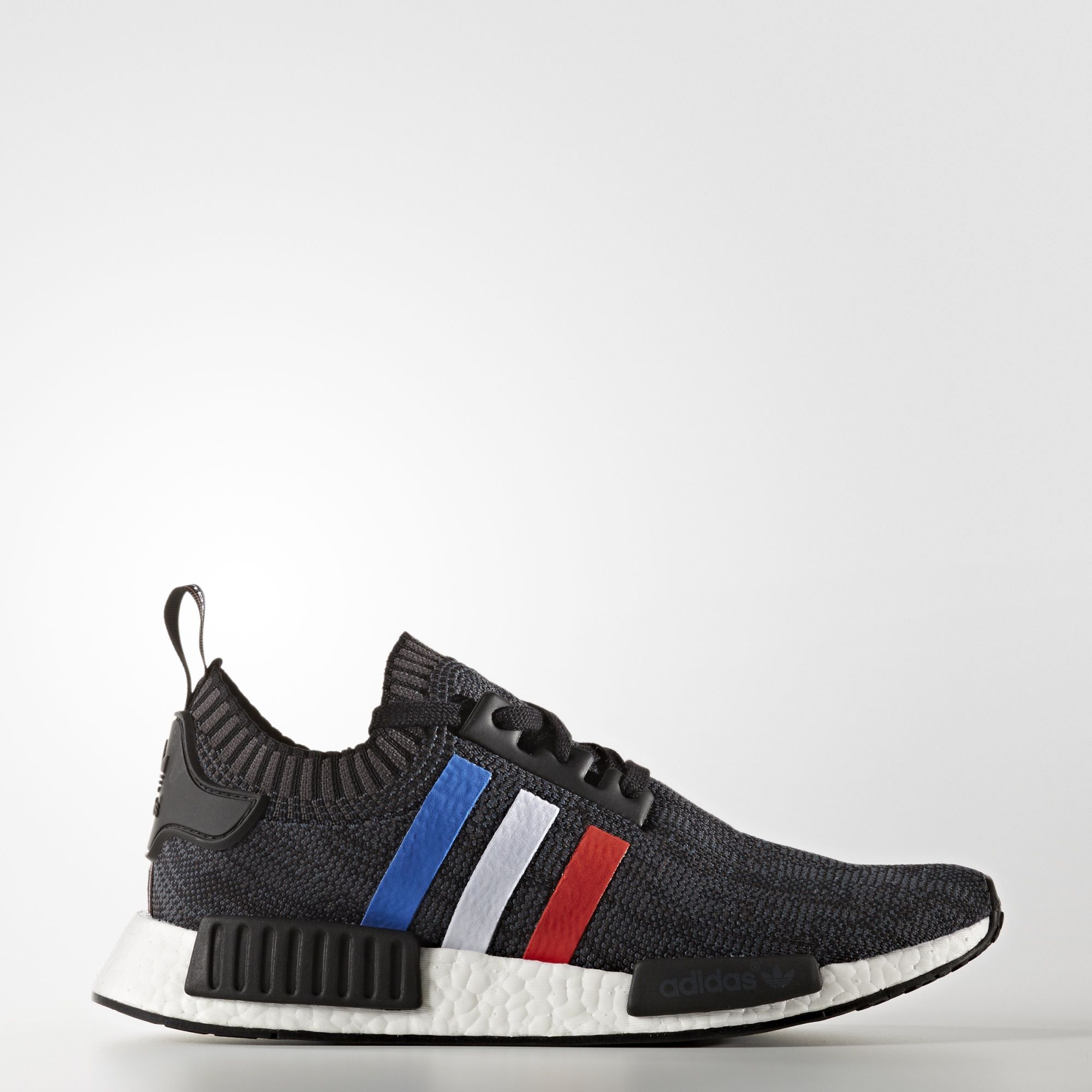 Adidas NMD_R1 Primeknit Core Black / Red / White • BB2887 • Inside Sneakers