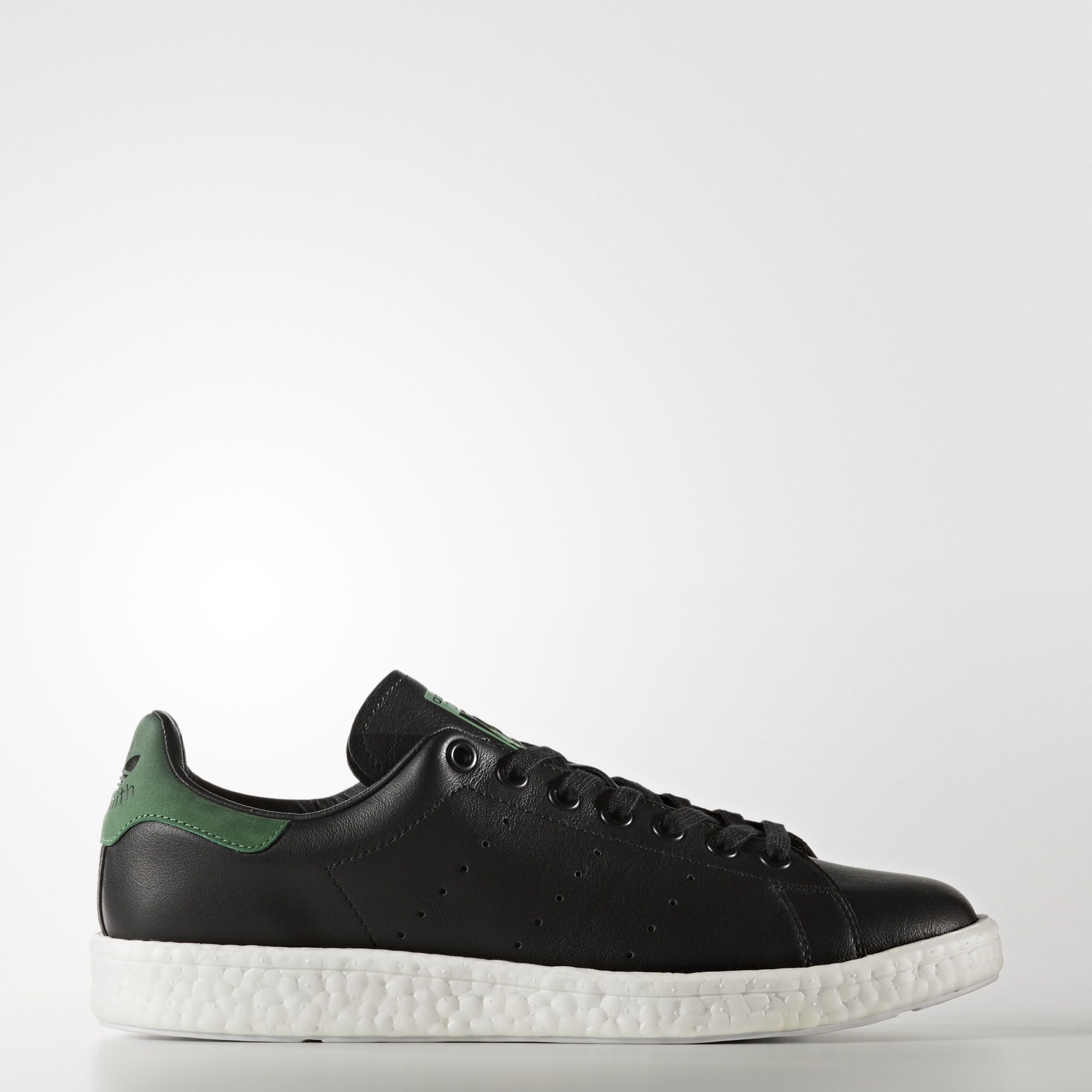 insidesneakers • Adidas Stan Smith Boost Core Black / Green • BB0009