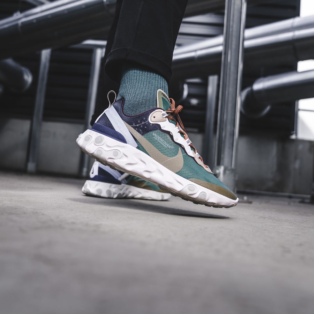nike react element 87 undercover green
