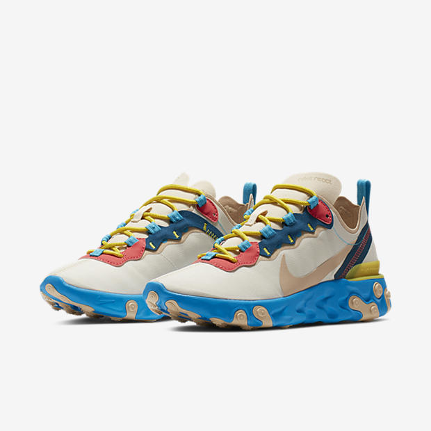 nike react element 55 light cream