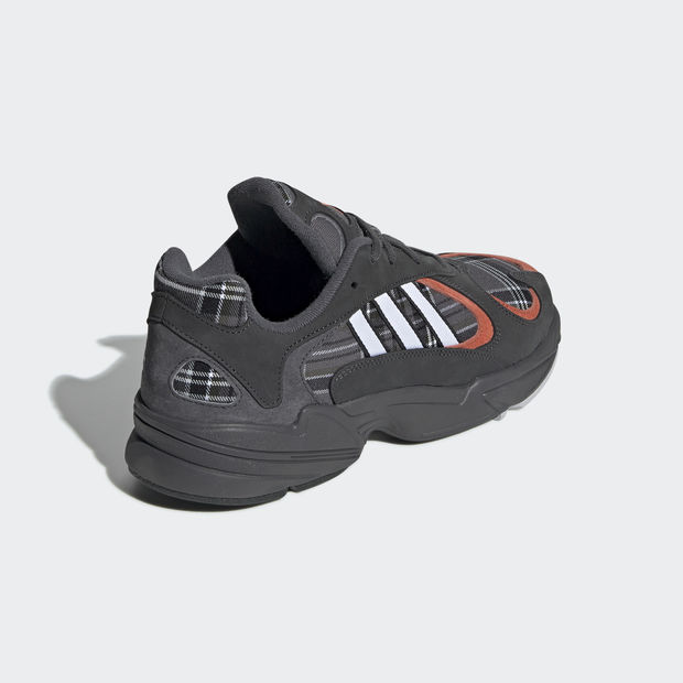 insidesneakers • Adidas Yung-1 Tartan Black / Orange • EF3967