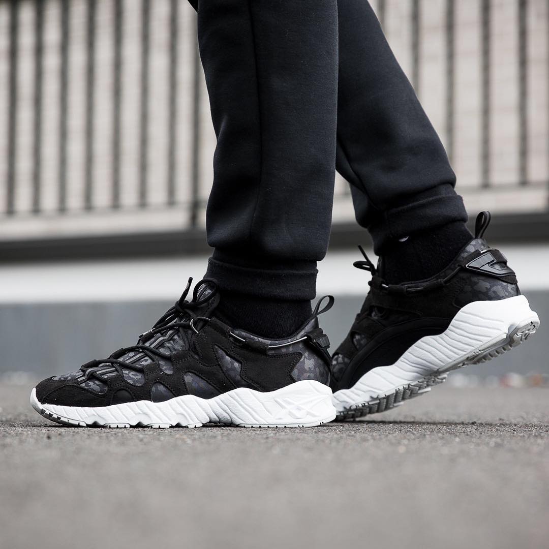 asics tiger gel mai black