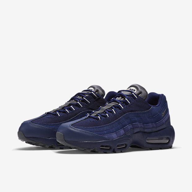 nike air max 95 essential blue and white