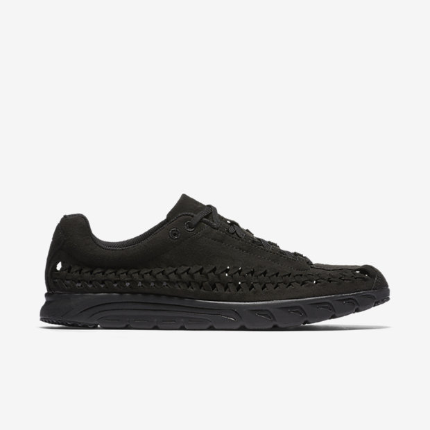 nike mayfly woven triple black