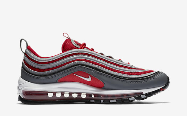 @insidesneakers • Nike Air Max 97 Grey / Red / White • 921826-007