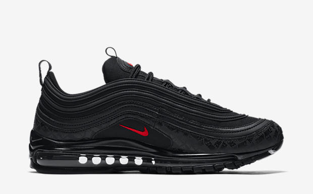 nike air max 97 reflective logos black