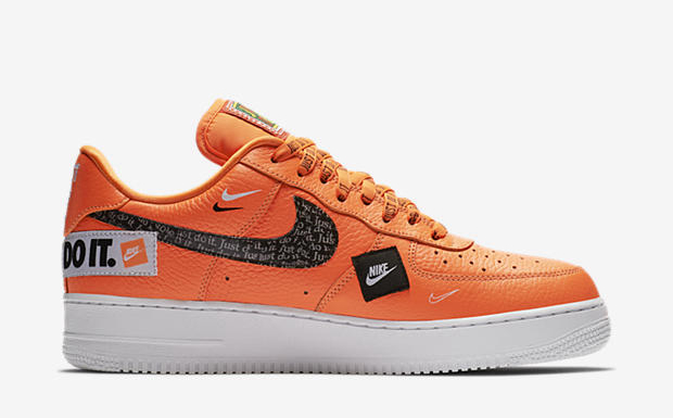 @insidesneakers • Nike Air Force 1 `07 Premium « Just Do It » Orange ...