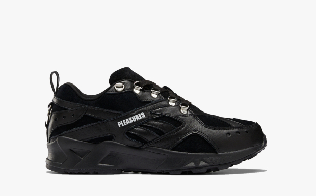 insidesneakers • Pleasures x Reebok Aztrek Black / White • DV9922