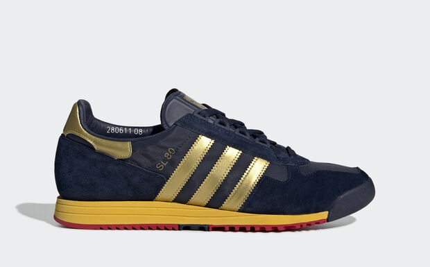 adidas sl80 spzl blue gold