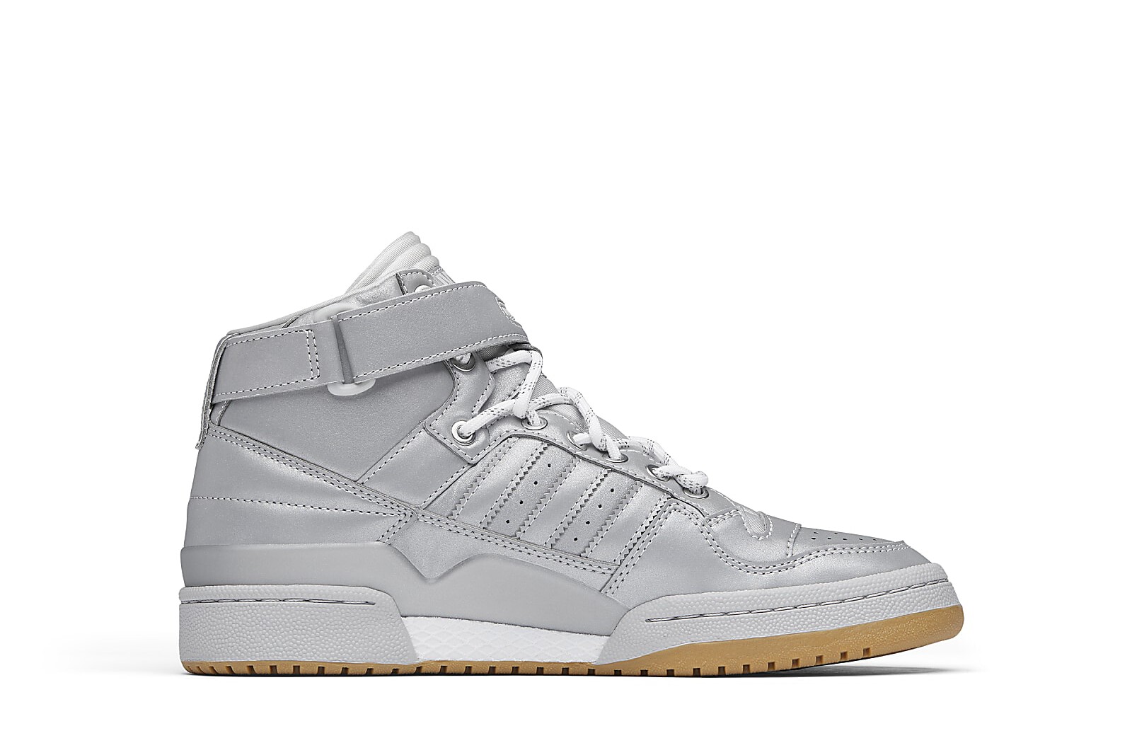 @insidesneakers â¢ Adidas x Ivy Park Forum Mid Silver Metallic â¢ GW2858