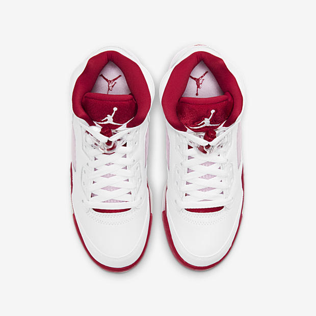 Air Jordan 5 Retro
White / Gym Red