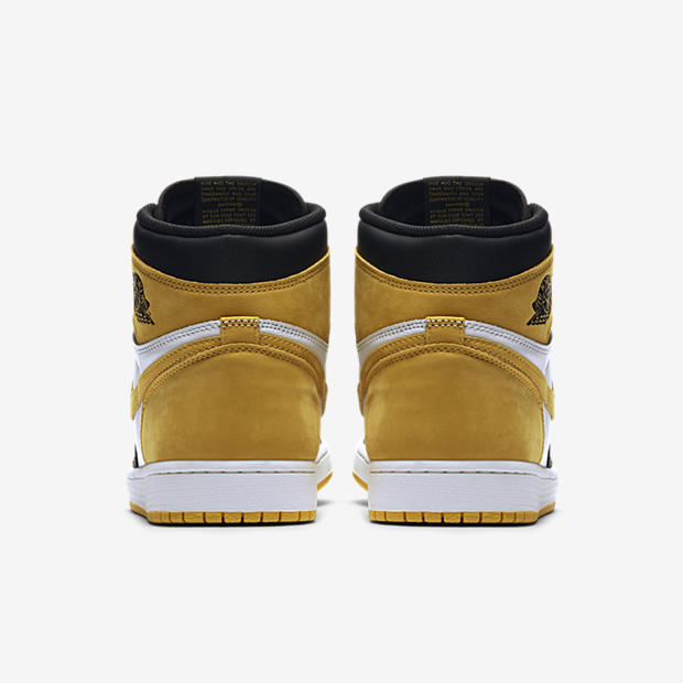 Air Jordan 1 Yellow Ochre / Black
