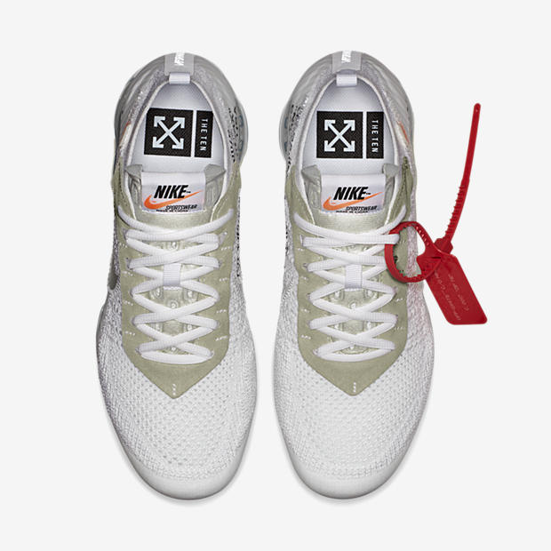 Nike x Off White
Air Vapormax
Flyknit White
