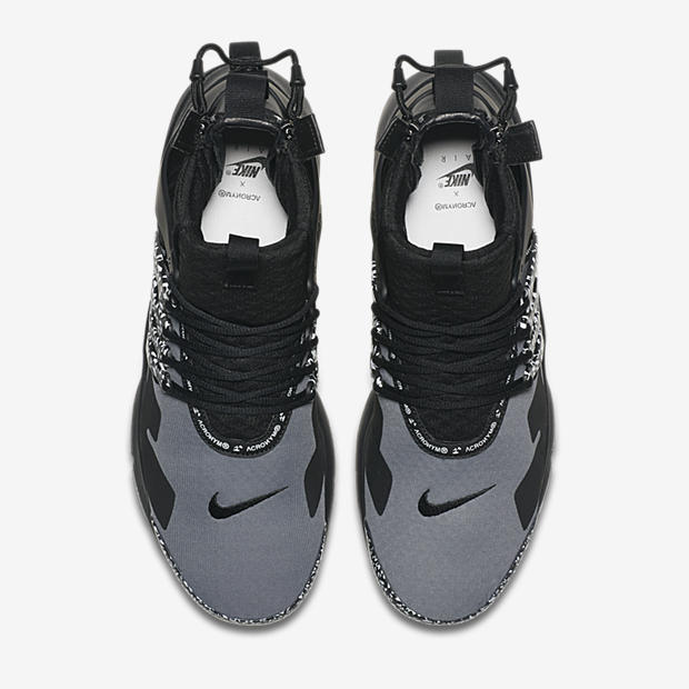 Nike x ACRONYM
Air Presto Mid Utility
Black / Grey / White