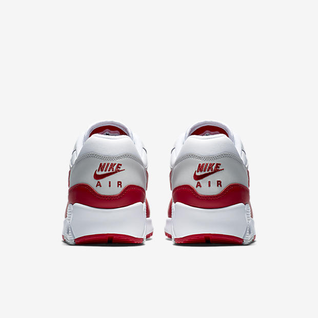 Nike Air Max 90 / 1 White / Red / Grey