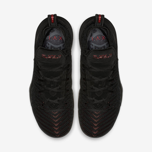 Nike LeBron 16
Black / Red