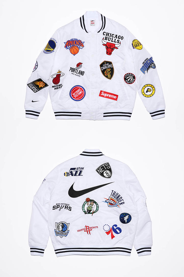 Supreme x Nike x NBA
« Team Logos »