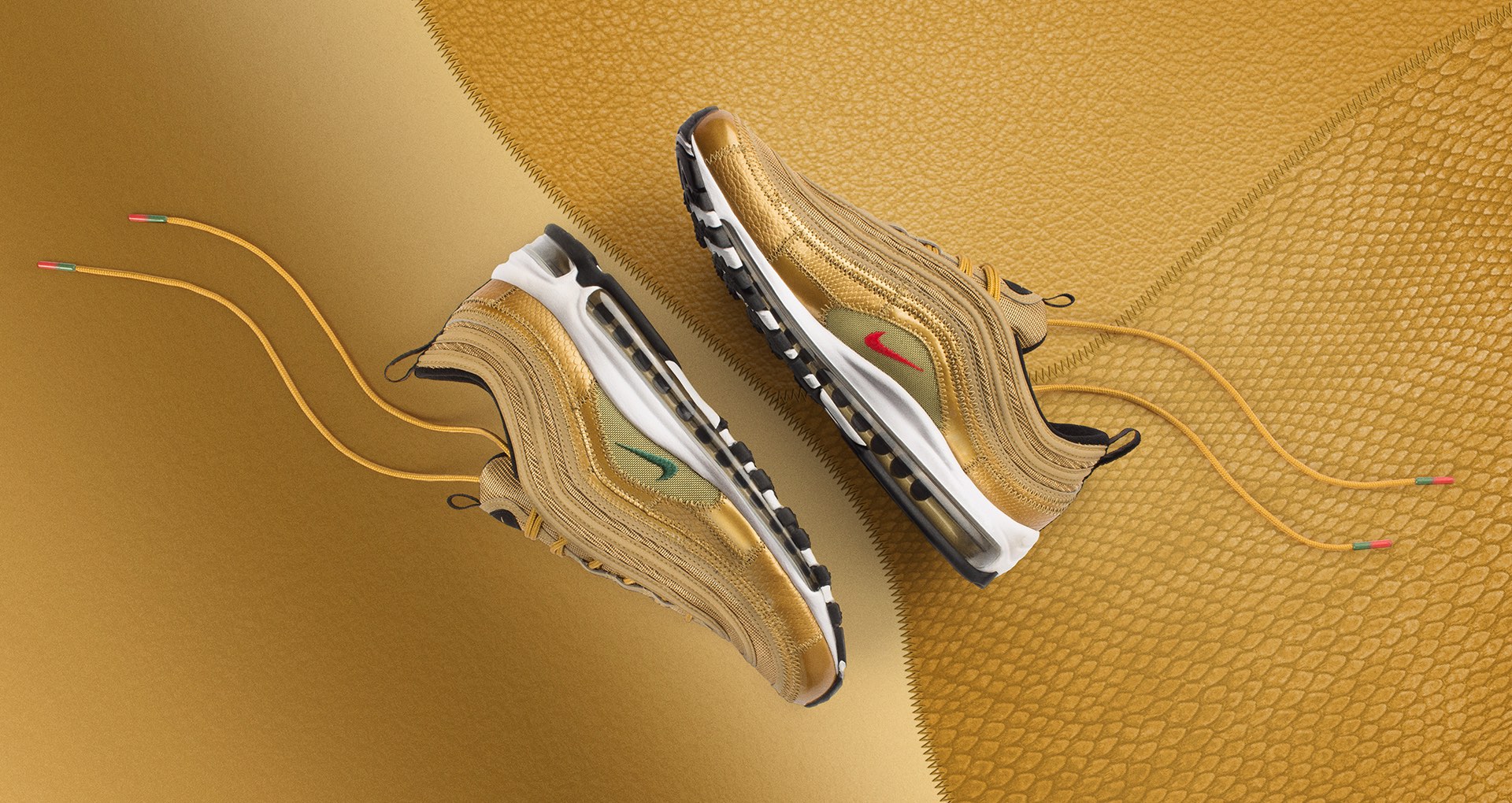 Nike Air Max 97 CR7
« Golden Patchwork »