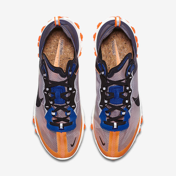 Nike React Element 87
Total Orange / Thunder Blue