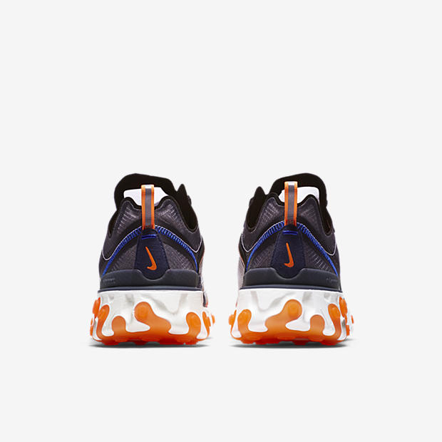 Nike React Element 87
Total Orange / Thunder Blue