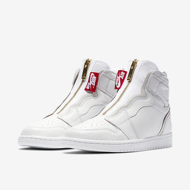 Air Jordan 1 High Zip
White / Red