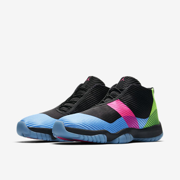 Air Jordan Future Q54
Black / Blue / Pink