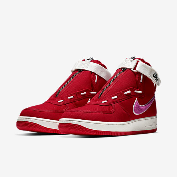 Emotionally Unavailable x Nike
Air Force 1 High
Red / Sail / Pink