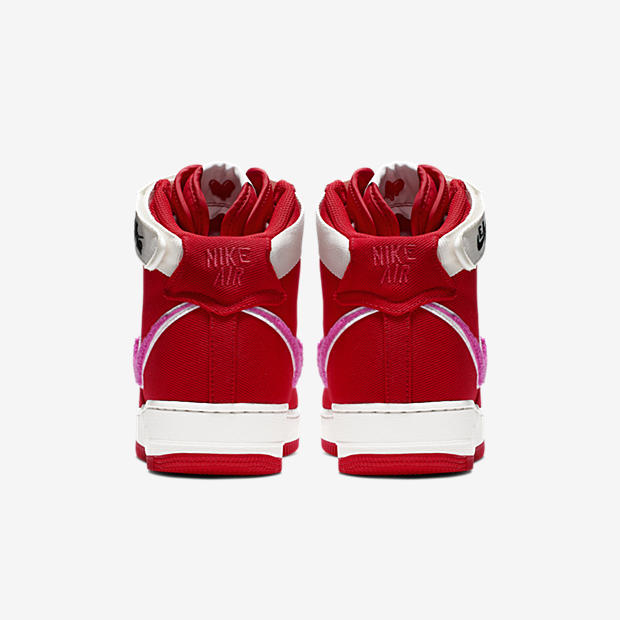Emotionally Unavailable x Nike
Air Force 1 High
Red / Sail / Pink