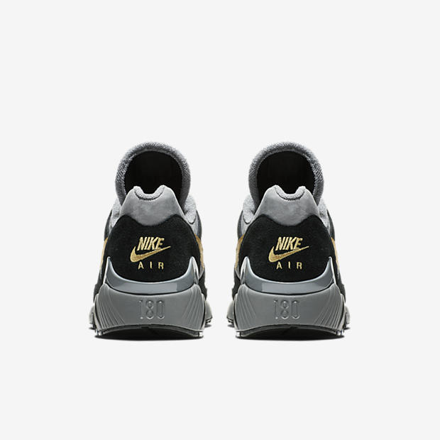 Nike Air Max 180
Grey / Black / Gold