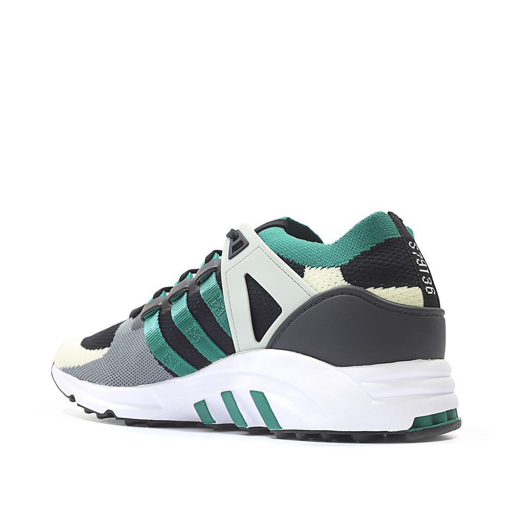 Adidas Equipment EQT 
Running Support Primeknit 
Grey / Black / Green