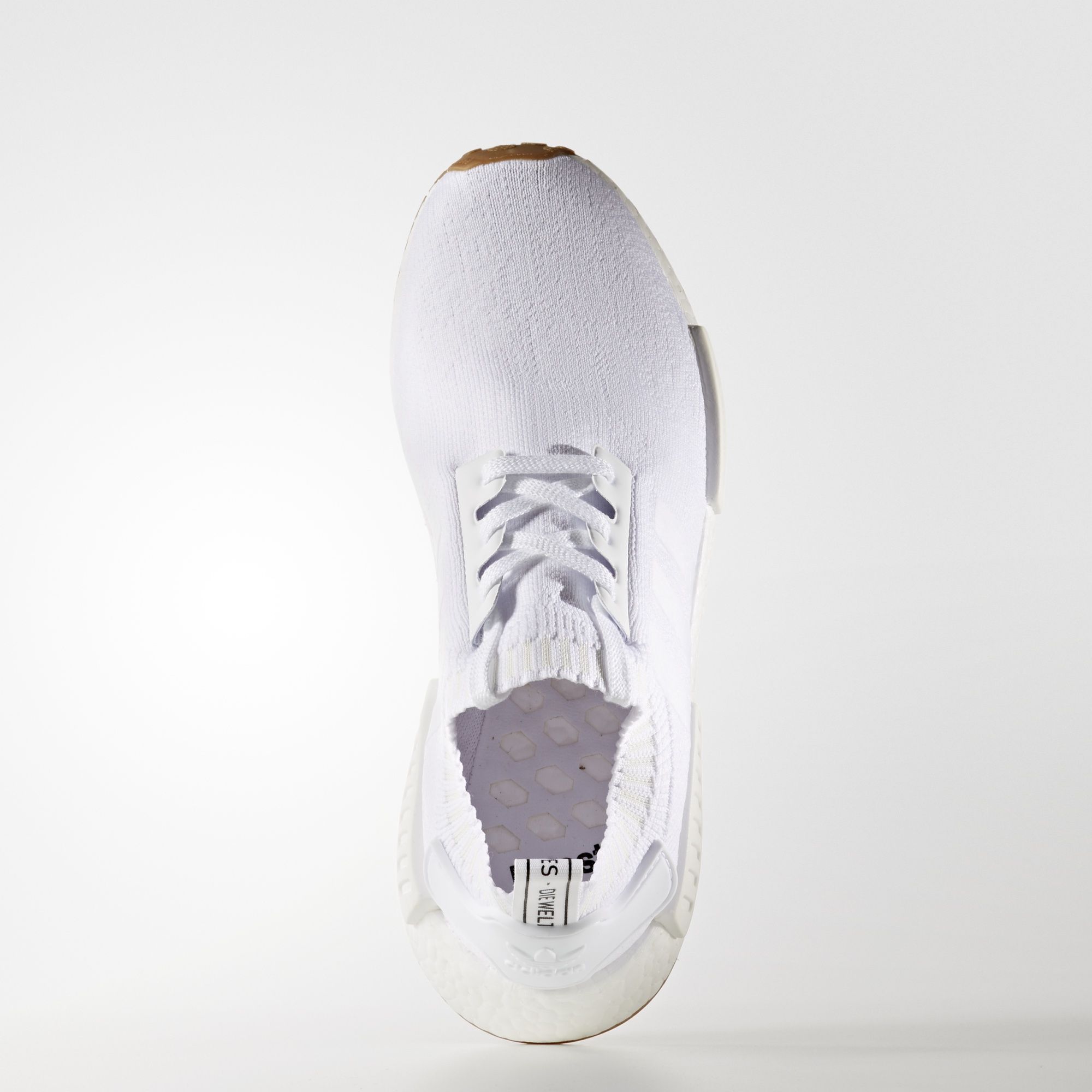 Adidas NMD_R1 Primeknit
Footwear White / Gum