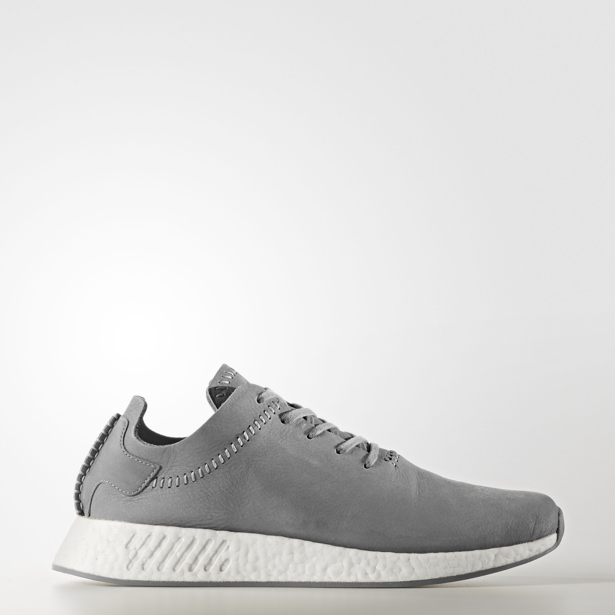 Adidas Originals by Wings + Horns 
NMD_R2 Boost
Dark Grey / Off-White