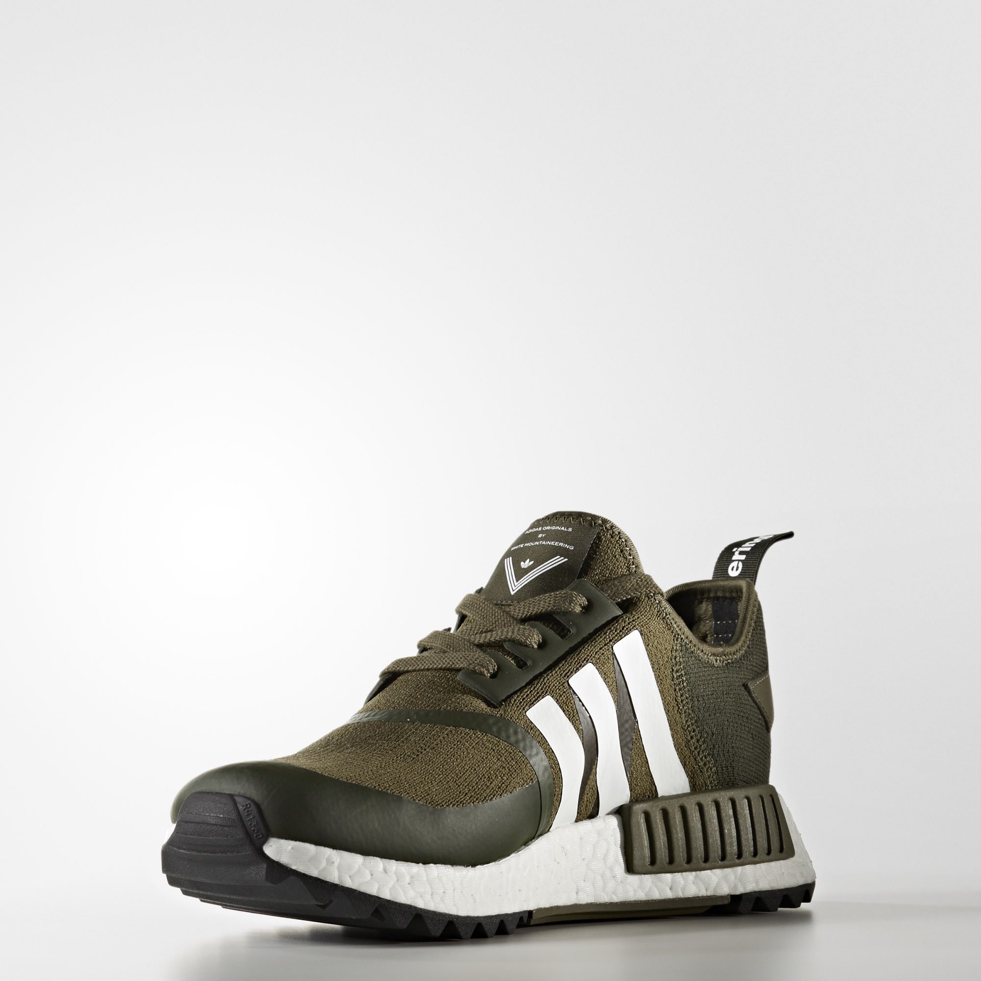 Adidas x White Mountaineering
NMD_R1 Trail Primeknit
Trace Olive / Footwear White