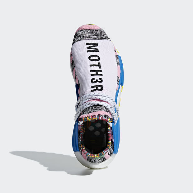 Adidas x Pharrell Williams
NMD Afro HU
Pink / White / Blue